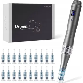 IP kamera Dr Pen M8-W bezdrátový derma roller mezoterapie mikrojehličková + 20 kartridží
