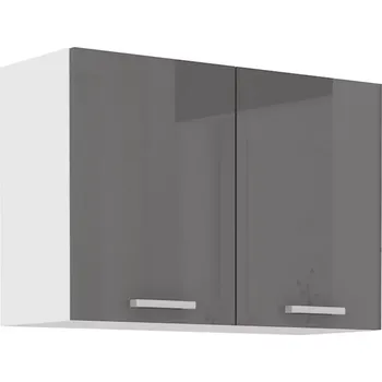 Kuchyňská skříňka Kuchyňská skříňka Sonia 80G-60 šedá lesk/bílá