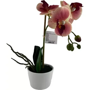 Zahradní dekorace Orchidej - mix 3 barev 30 cm