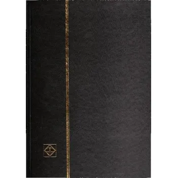 Obal pro sběratelský předmět Leuchtturm1917 Basic zásobník na známky A4 64 stran, černý