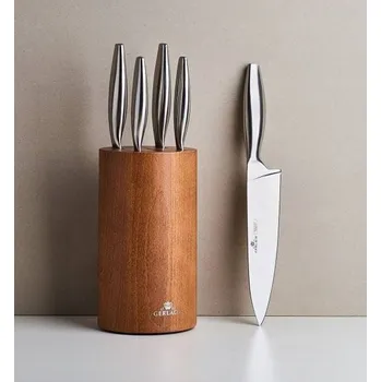 Kuchyňský nůž Sada nožů v bloku Gerlach Fine 5 ks