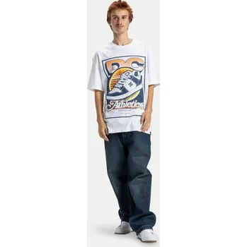 Pánské tričko DC Shoes T-Shirt Manteca Tribute EDYZT04360 Bílá Regular Fit S