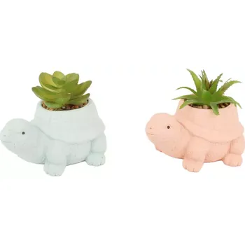 umělá květina Umělá rostlina v květináči 9x12.5cm mix 98893