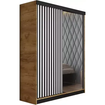 Ložnicová sestava Skříň Malani 138 L Craft / Přední Bílý