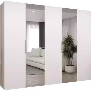 Předsíňová stěna Skříň Marbella II 250 bílá/stříbrná