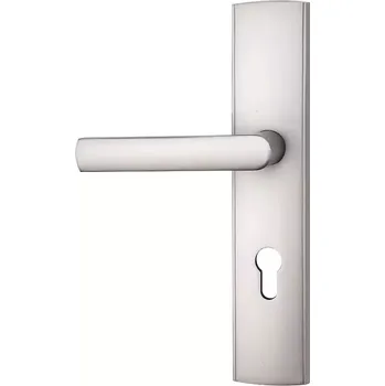 Vchodové dveře Klika Carmen Z5 WB72 nikl perla ľevá