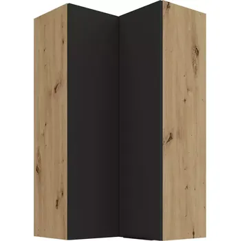 Kuchyňská skříňka Aria BL/AR Anti Fingerprint 60x60 Gn-108 2f (90°)