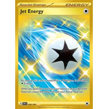 Volný čas Pokémon Jet Energy 252/191 - Surging Sparks