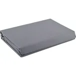 Prostěradlo bavlna 140x200 šedá 2