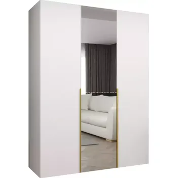 Předsíňová stěna Skříň Alicante II 150 bílá/zlatá