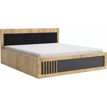 Ložnicová sestava Postel Sorento 160x200 craft zlatý/černý