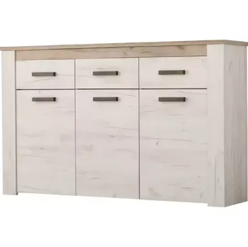 Kancelářská sestava Komoda Kent 160 Bílý Dub 11008627