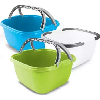 Miska hranatá s 36x36x17.5h zelená 2934