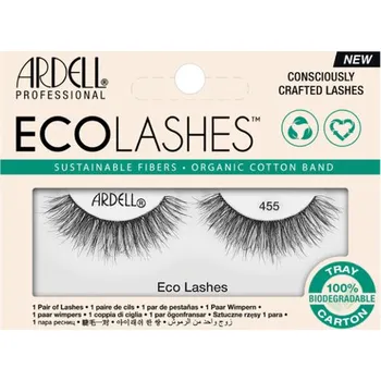 Umělé řasy Ardell Eco Lashes 455 ( 1 ks ) - Umělé řasy - Black