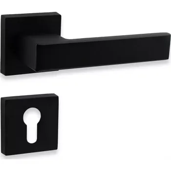 Dveřní kování Klika Geys-S PZ černá