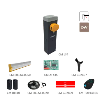 Pohon brány CAME GARD GLS40AGS závora do 4 m, intenzivní používání, RAL 7024