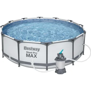 Bazén Bestway 15511PFS Bazén Steel Pro Max 3,66 x 1 m s pískovou filtrací STANDARD EVO 3596 l/hod