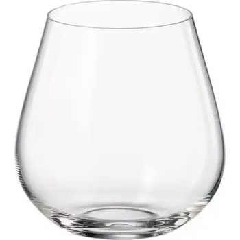 Sklenice Sklenička nízká 380ml sada 6 KS 022523 Bohemia Columba