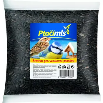 Krmivo pro ptáka Slunečnice černá 400 g