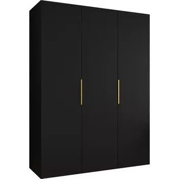 Předsíňová stěna Skříň Marbella I 150 černá/zlatá