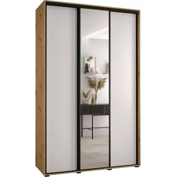 Předsíňová stěna Skříň 45 Canaris 3 150 artisan/bílá/černá