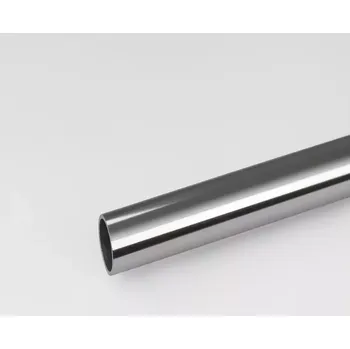 Stavební profil Profil kulatý hliník chrom 12x1000