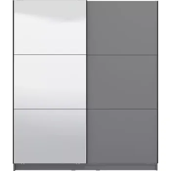 Kancelářská sestava Skříň Sierra 180 Og Grafit 11011120