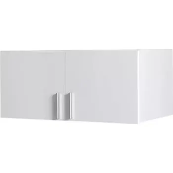 Šatní skříň Nástavec Na Skříň Snow 91cm Bílá