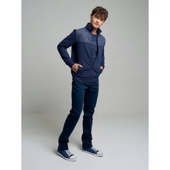 Pánská mikina PÁNSKÁ PÁNSKÁ MIKINA BIG STAR SE STOJÁČKEM MODRÁ JOE 403 XL