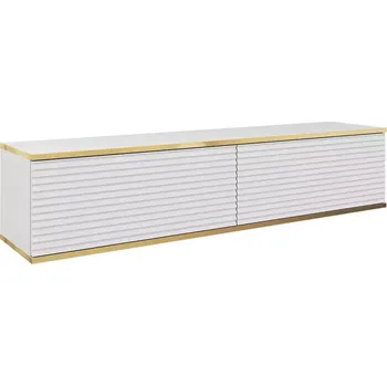 Obývací stěna Tv stolek Oro 135 MDF bílá