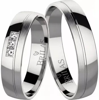 Prsten Pavlína zlato + Nunziatina chirurgická ocel - kombinace materiálů