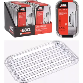 Zahradní gril Hliníkové tácy 5KS