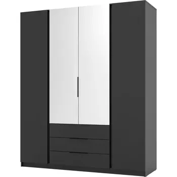 Kancelářská sestava Skříň Kaja BL/BL 2F 2 Zrcadlo 3S