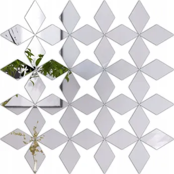 Zrcadlo Zrcadlo 65x65 cm Geo Květiny