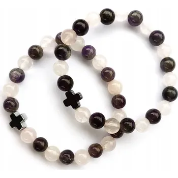 Náramek Pánské Náramky Ancient Wisdom FGB-02 23 cm, vícebarevné, 2 kusy