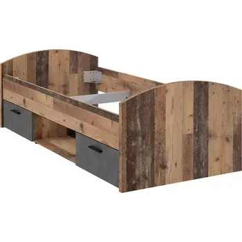 Ložnicová sestava Postel Oldheaven WNL09-C943 old wood/beton