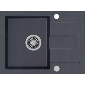 Kuchyňský dřez Dřez Chrystian 116 600x450x185 černý