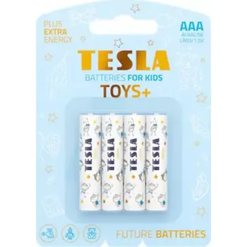 Článková baterie Baterie Tesla AAA Toys Boy LR03 4 ks