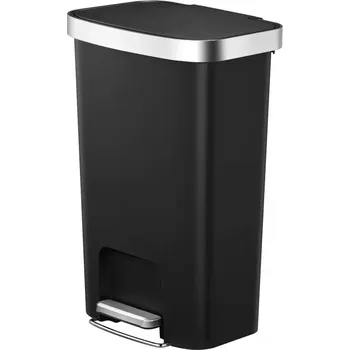 Odpadkový koš Eko Hana 50l černý 625550