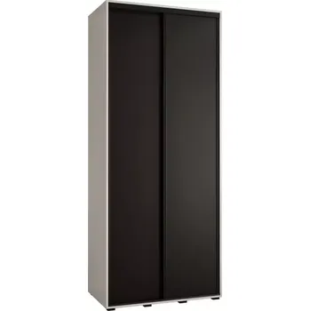 Předsíňová stěna Skříň 45 Canaris 1 120 bílá/černá/černá