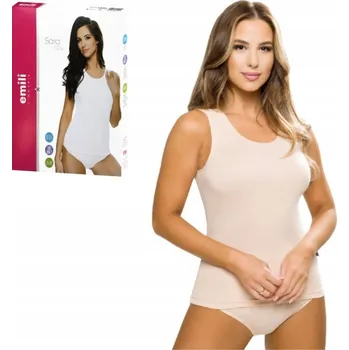 Dámské tričko Dámské bavlna Tričko EMILI SARA béžové velikosti XL