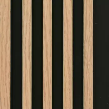 Obklad Lamelový panel MODERN LINE SLIM Oak Black 12x122x2650mm