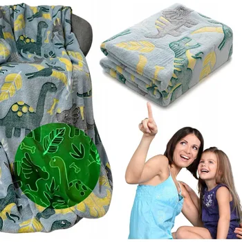 deka Dětská fluorescenční deka z mikrovlákna 150x200 cm, svítící, Peter 07