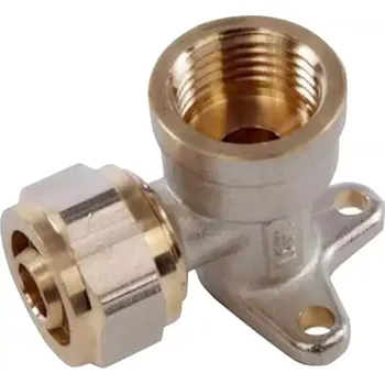 Instalatérský materiál Koleno s úchytkou PEX 16X1/2 GW-SS