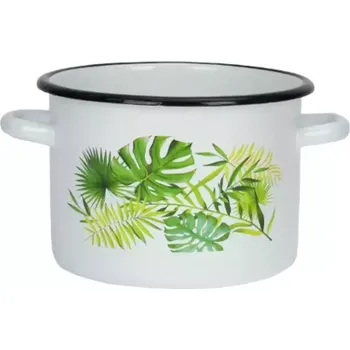 Hrnec Hrnec zdob. Monstera 4,5l 20cm bez pokličky