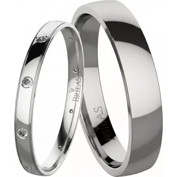 Prsten Fade zlato + Nevada chirurgická ocel - kombinace materiálů