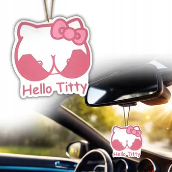 Vůně do auta Zapachowa Hello Titty do auta, auta