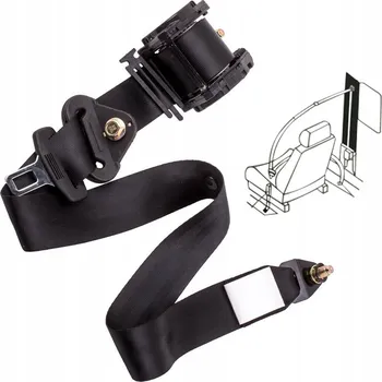 Návlek na bezpečnostní pás Univerzální 3bodový nastavitelný samonavíjecí bezpečnostní pás do auta