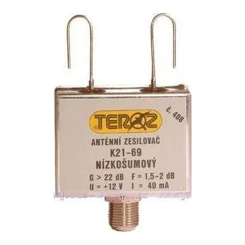 Anténní zesilovač Anténní zesilovač TEROZ 408F 21-69k