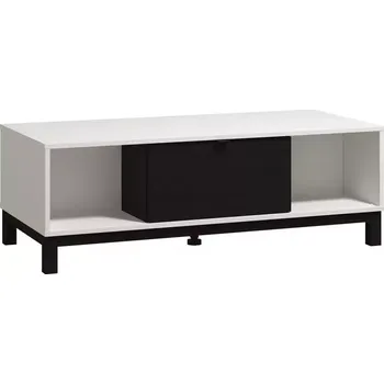 Obývací stěna Konferenční stolek Sarthe bílá/černá 11013678